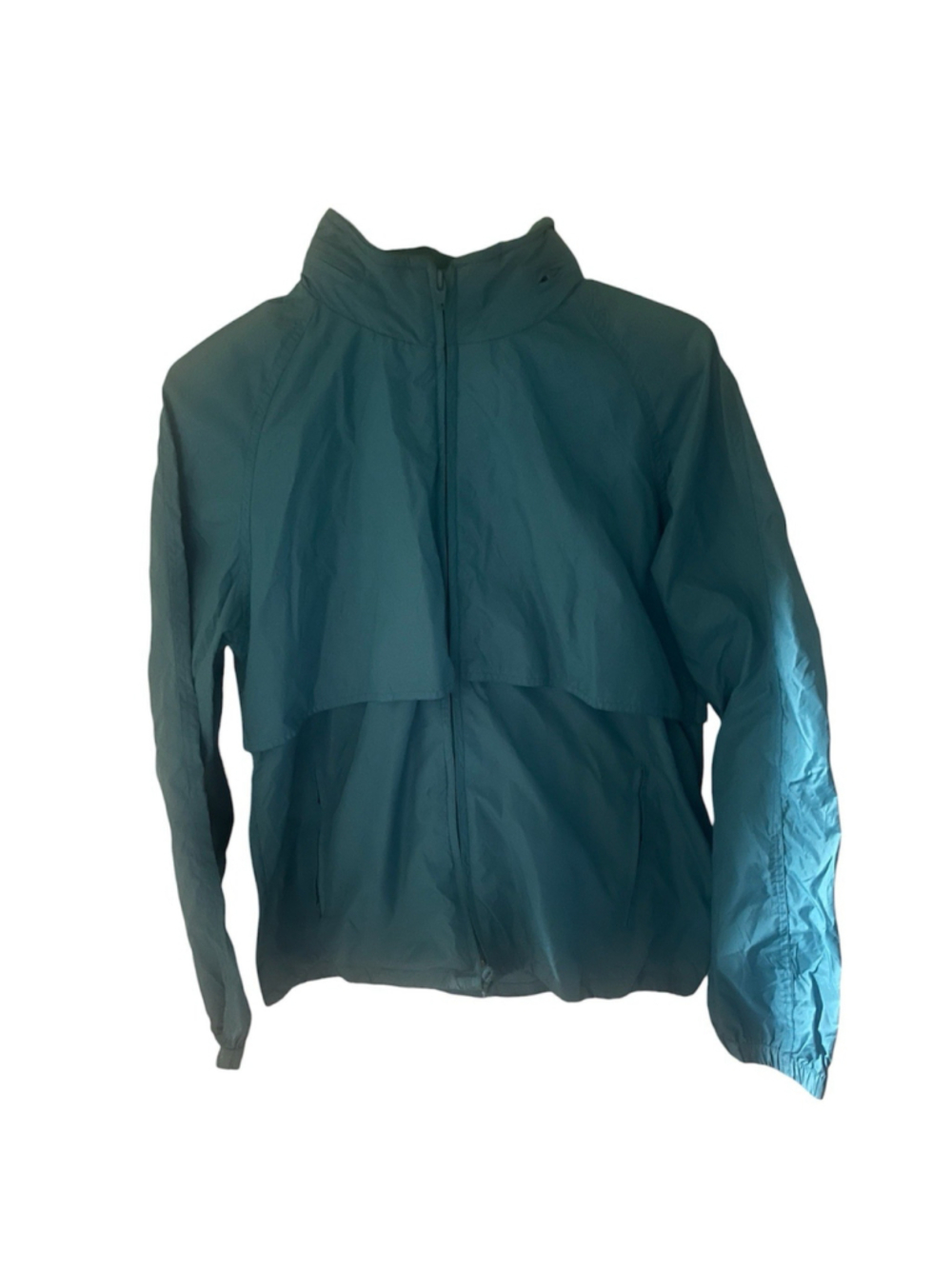 Vintage Woolrich Woman Peacock 100% Nylon Jacket Size M